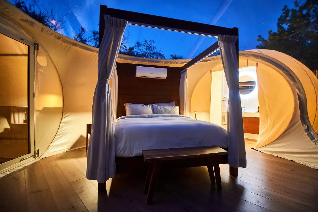 **** Luxury tent Astral Tulum Hotel Mexico